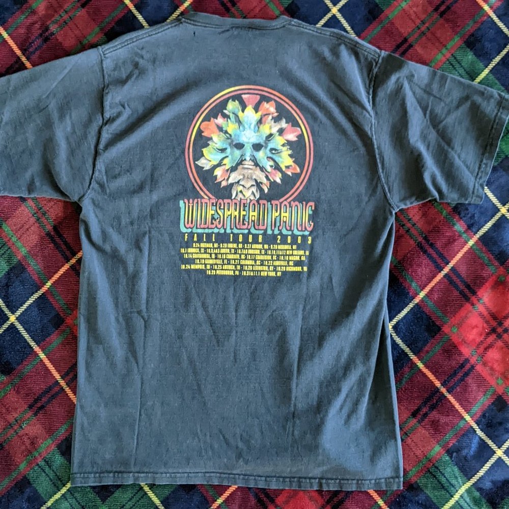 Vintage Band Tee- Widespread Panic Fall 2003 Tour